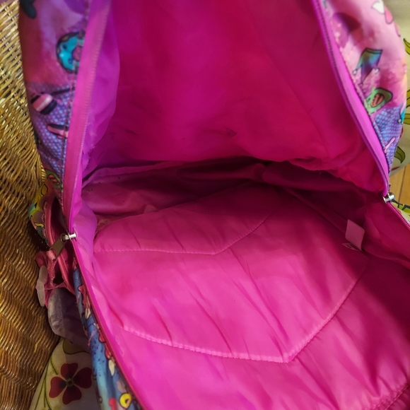 Colorful like new backpack back to school barbie hot pink - Picture 4 of 5